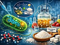 Генетически модифицированная кишечная палочка помогает создать низкокалорийный заменитель сахара

