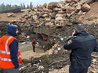 Продолжаются поиски подростка, которого унесло течением в районе Модиин-Илита
