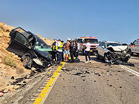 ДТП около Мертвого моря, один из пострадавших в тяжелом состоянии