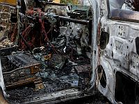 "Привет Зини". В арабской деревне в Самарии подожжен автомобиль
