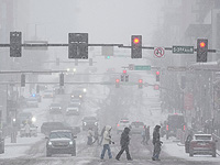 Зимняя буря "Ферн" в США. Фоторепортаж