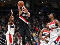 "Дабл-дабл" Дени Авдии. "Портленд" проиграл в Вашингтоне