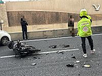 ДТП на 20-й трассе, мотоциклист в тяжелом состоянии
