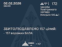 ВСУ: ночью перехвачены 157 из 171 БПЛА. МО РФ: сбит 31 беспилотник

