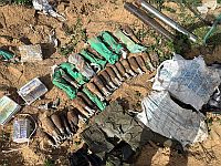 ЦАХАЛ: на юге Газы найдены более 100 снарядов, спрятанных в мешках UNRWA
