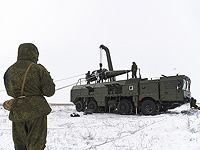 Подготовка к пуску ракеты "Искандер-М"