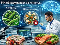 Искусственный интеллект улучшает обнаружение пищевых загрязнений
