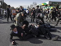 Протесты против призыва "харедим" на въезде в Иерусалим, в столице пробки