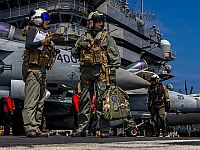 На борту авианосца Abraham Lincoln