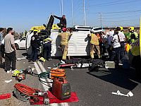 ДТП около Ашдода, один пострадавший в тяжелом состоянии
