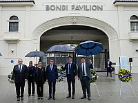 Президент Израиля Ицхак Герцог в Сиднее. 9 февраля 2025 года