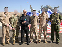 На базе ВВС на юге страны Нетаниягу встретился с израильскими и американскими летчиками