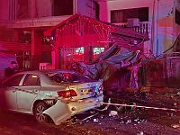 Последствия ракетного обстрела из Ирана: в Рамат-Гане двое погибших
