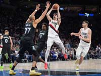 НБА. Дени Авдия набрал 25 очков. "Портленд" укротил "волков"