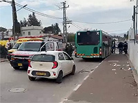 В Кирьят-Шмоне ракета, запущенная из Ливана, попала в рейсовый автобус