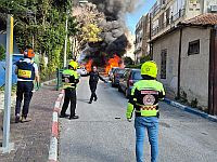 Сообщения о попадании в Бней-Браке, осколки в Петах-Тикве