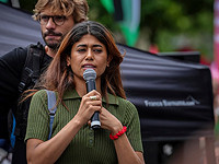 Рима Хассан, депутат Европарламента от партии "Непокоренная Франция"