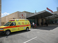 Около больницы "Зив" в Цфате