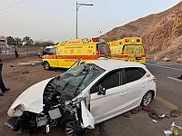 ДТП в Эйлате, тяжело травмирован мужчина
