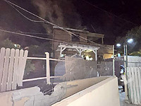 Прямое попадание в жилой дом в Кирьят-Шмоне