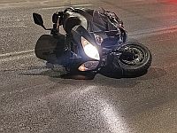 ДТП в Рамле, тяжело травмирован мотоциклист
