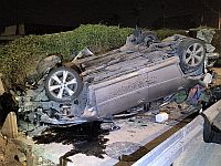 После аварии задержан мужчина, совершивший нападение на подругу и угнавший ее машину
