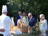 Трамп принял в Белом доме короля Великобритании Карла III
