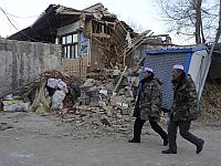 Землетрясение на юге Китая, есть жертвы
