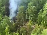 В Красноярском крае разбился легкомоторный самолет