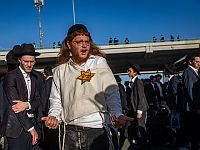 "Харедим" прибыли в Ашдод защищать арестованного дезертира, но тот оказался светским