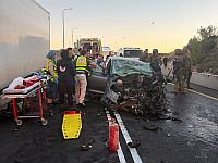 ДТП в Иудее: один мужчина погиб, второй получил тяжелые травмы
