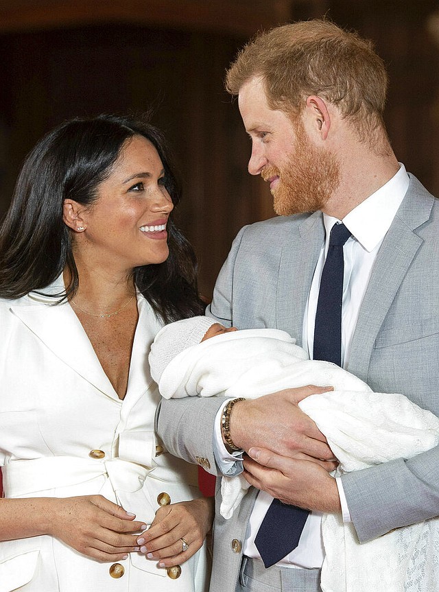 С мужем принцем Гарри, 2019 год