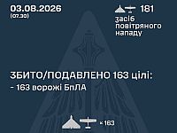 ВСУ: ночью сбиты 163 из 181 БПЛА. МО РФ: перехвачен 131 БПЛА, снова удар по Wildberries
