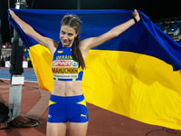 Прыжки в высоту. Украинка Ярослава Магучих стала трехкратной чемпионкой Европы