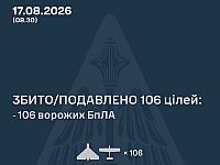 ВСУ: ночью сбиты 106 из 128 БПЛА. МО РФ: перехвачены 205 БПЛА
