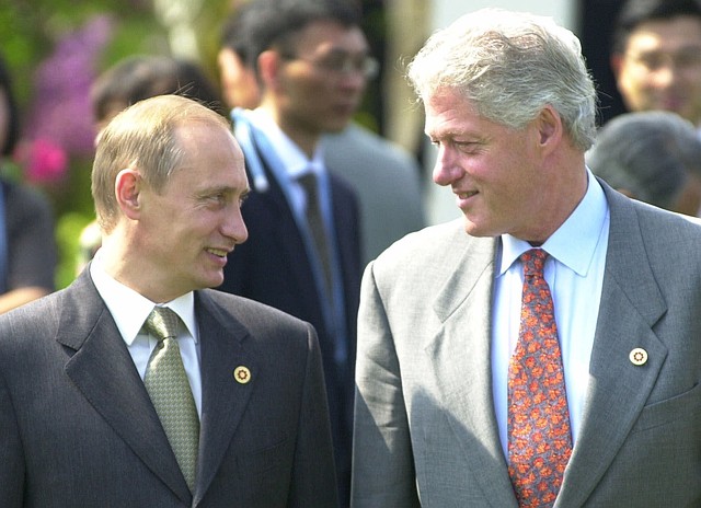 С Владимиром Путиным. 2000 год