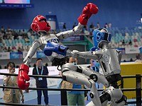 Вторые Всемирные игры человекоподобных роботов. Фоторепортаж