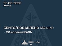 ВСУ: ночью сбиты 134 из 162 БПЛА. МО РФ: сбиты 426 БПЛА, атакованы НПЗ и Wildberries. Есть жертвы
