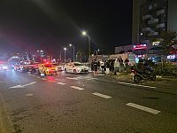 В ДТП около Хадеры пострадал мотоциклист, он в критическом состоянии