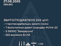 ВСУ: ночью сбиты 8 ракет, 222 из 258 БПЛА. МО РФ: перехвачены 267 БПЛА, атакованы склады Ozon