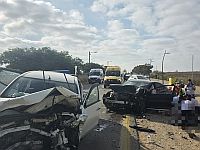 ДТП на северо-западе Негева, одна из пострадавших в тяжелом состоянии
