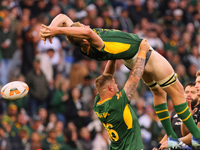 Регби. Самолеты напугали зрителей перед матчем ЮАР - Новая Зеландия