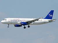 Сирия получила первые два Airbus A320 для обновления парка национальной авиакомпании