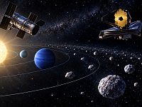 Hubble и Webb обнаружили 27 крошечных миров за орбитой Нептуна
