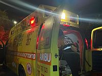 Около Кинерета автомобиль врезался в дерево, водитель в тяжелом состоянии

