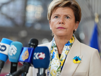 Министр иностранных дел Латвии Байба Браже 