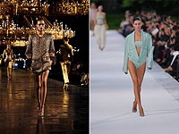 Золото Saint Laurent и сексуальность Stella McCartney. Фоторепортаж о Неделе моды в Париже