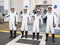На МКС прибыли астронавты NASA Джессика Уоткинс и Люк Дилейни, космонавт "Роскосмоса" Сергей Тетерятников и астронавт Канадского космического агентства Джошуа Кутрик На МКС прибыли астронавты NASA Джессика Уоткинс и Люк Дилейни, космонавт "Роскосмоса" Сергей Тетерятников и астронавт Канадского космического агентства Джошуа Кутрик
