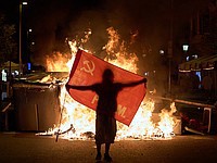 Протесты против жилищного кризиса в Барселоне. Фоторепортаж