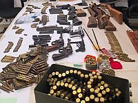 Склад оружия и боеприпасов найден в жилом квартале Хайфы Склад оружия и боеприпасов найден в жилом квартале Хайфы